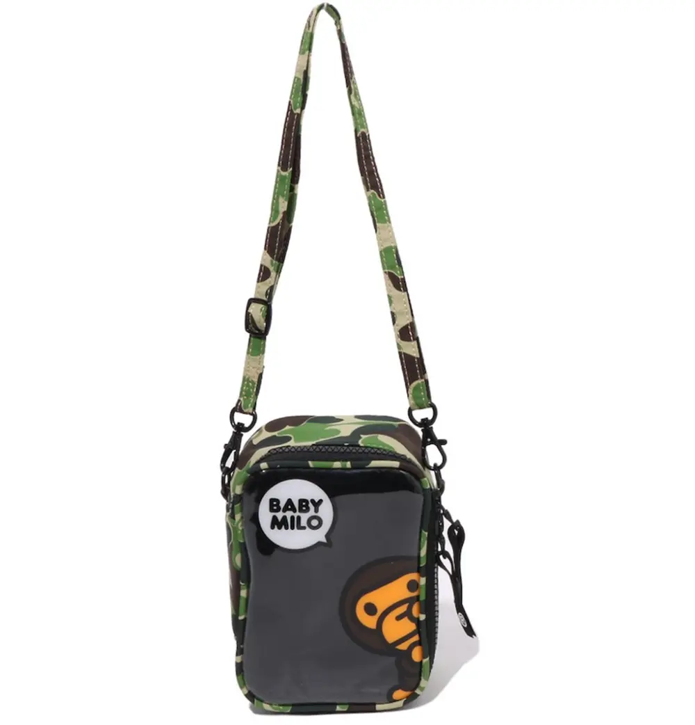 Túi Bape Kids Abc Camo Baby Milo Pouch 'Green' 0ZXBGK005903R