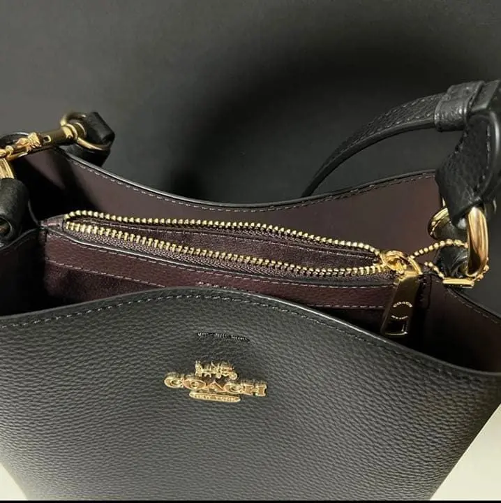 Alternative view of Túi Coach Bucket Bag 'Black' 1011-IMLON
