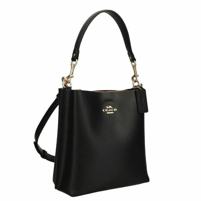 Túi Coach Bucket Bag 'Black' CA177-IMBLK - Ảnh 5
