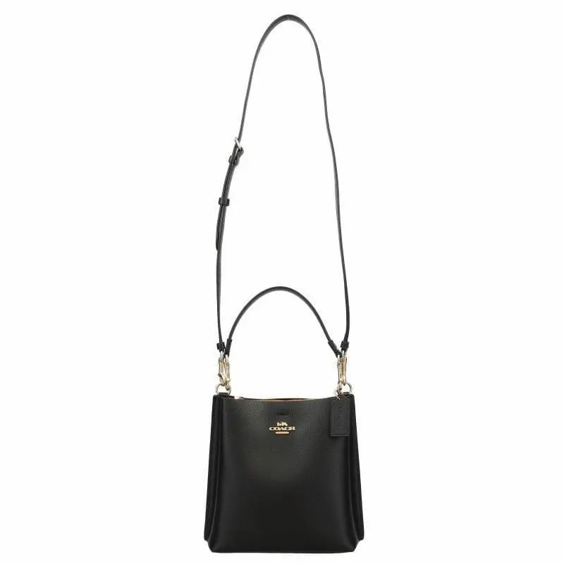 Túi Coach Bucket Bag 'Black' CA177-IMBLK - Ảnh 4