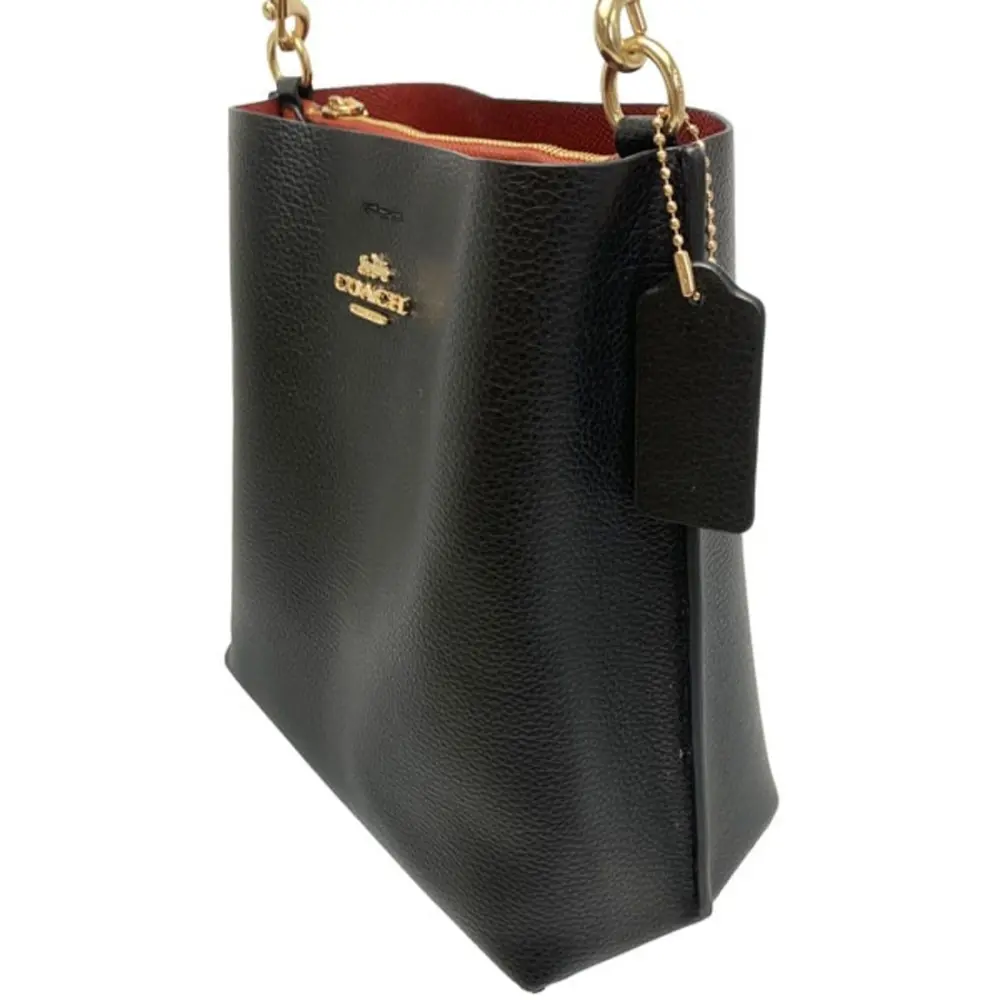 Alternative view of Túi Coach Bucket Bag 'Black' CA177-IMBLK