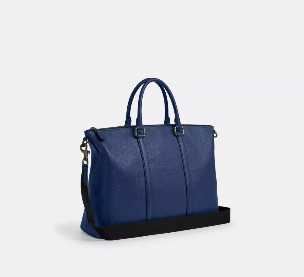 Túi Coach Caleb Work Bag 'Deep Blue' CY769-QBDEB - Ảnh 5