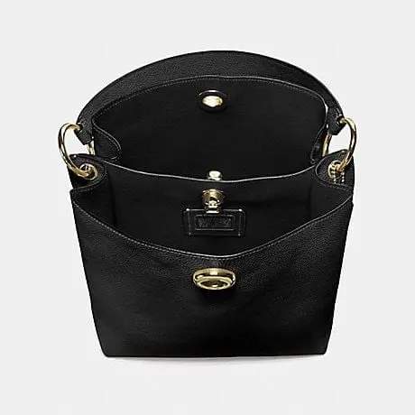 Túi Coach Charlie Bucket Bag 'Black' 55200-GD - Ảnh 5