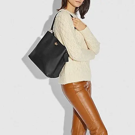 Alternative view of Túi Coach Charlie Bucket Bag 'Black' 55200-GD