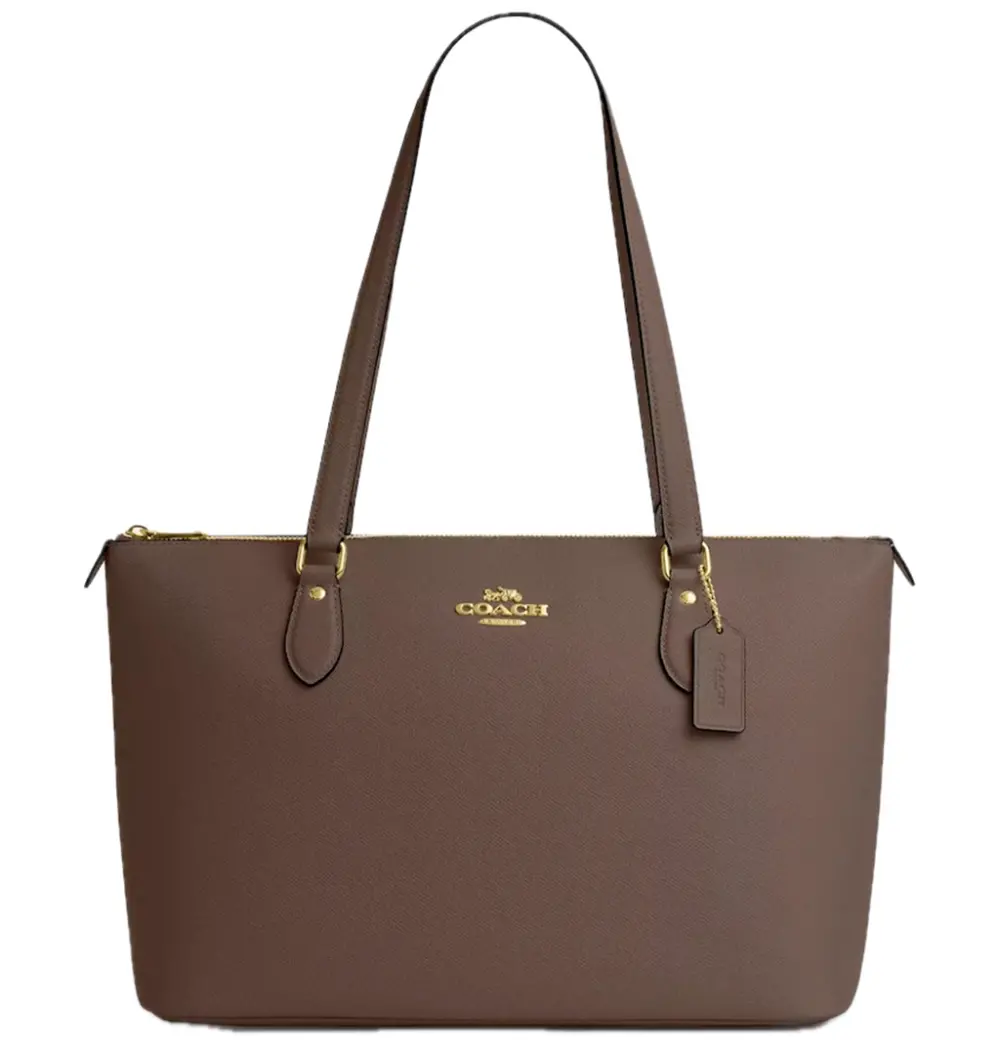 Túi Coach Gallery Tote Bag 'Im Dark Stone' CV402-IMV2R