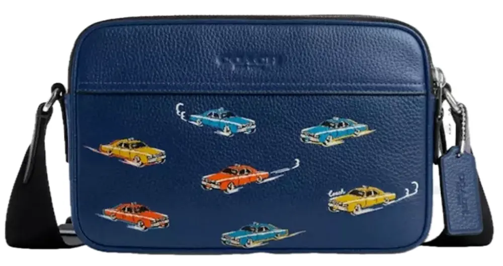 Túi Coach Graham Crossbody Bag 'Car Print' CDY55-SVRHY