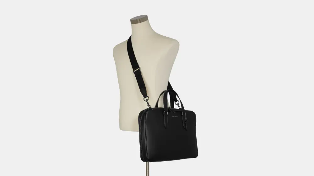 Túi Coach Graham Slim Brief 'Black' C8170-QB - Ảnh 4