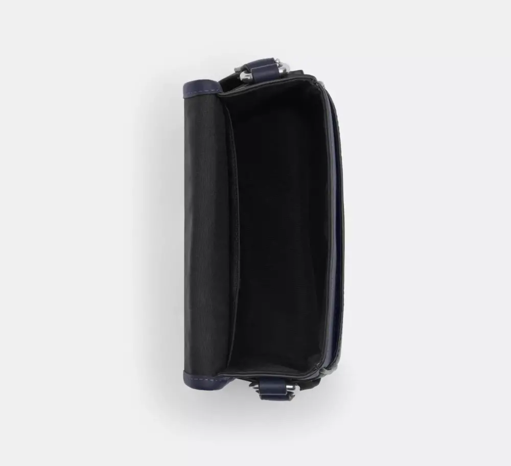 Túi Coach Racer Crossbody Bag 'Navy' CDC15-SVBLM - Ảnh 3