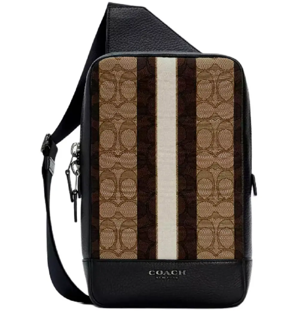 Túi Coach Turner Jacquard 'Brown' C5293-QBPKC