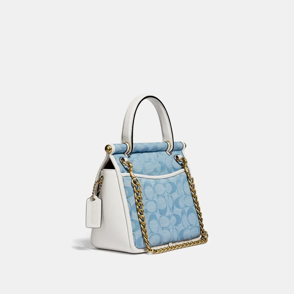 Túi Coach Willis Top Handle 18 'Black' C4704-B4SUX - Ảnh 5