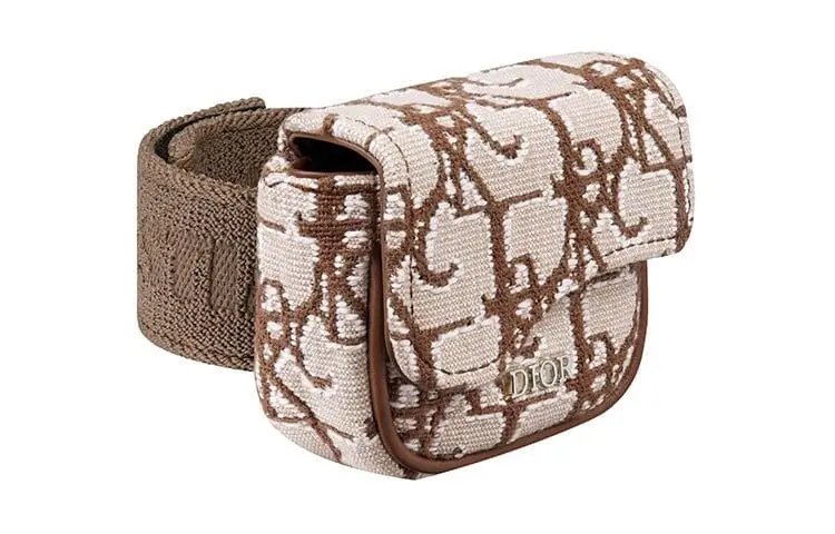 Alternative view of Túi Dior Fabric Wrist Bag 'Beige' 2ADBC279JOD-H24E