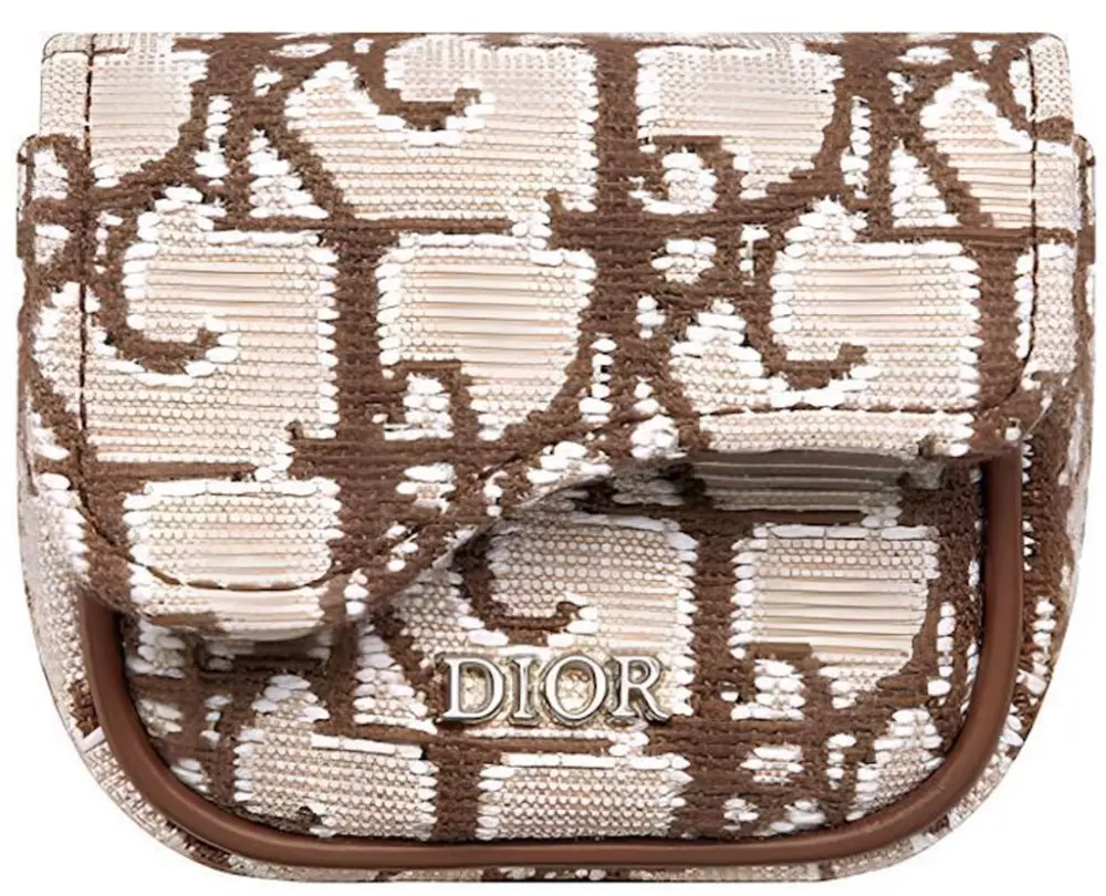 Túi Dior Fabric Wrist Bag 'Beige' 2ADBC279JOD-H24E