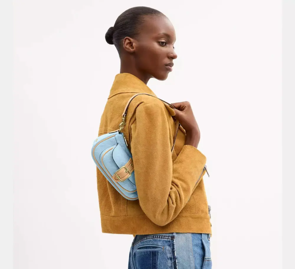 Túi Coach Ashton Mini Shoulder Bag 'Blue' CEN11-IMXUM - Ảnh 4
