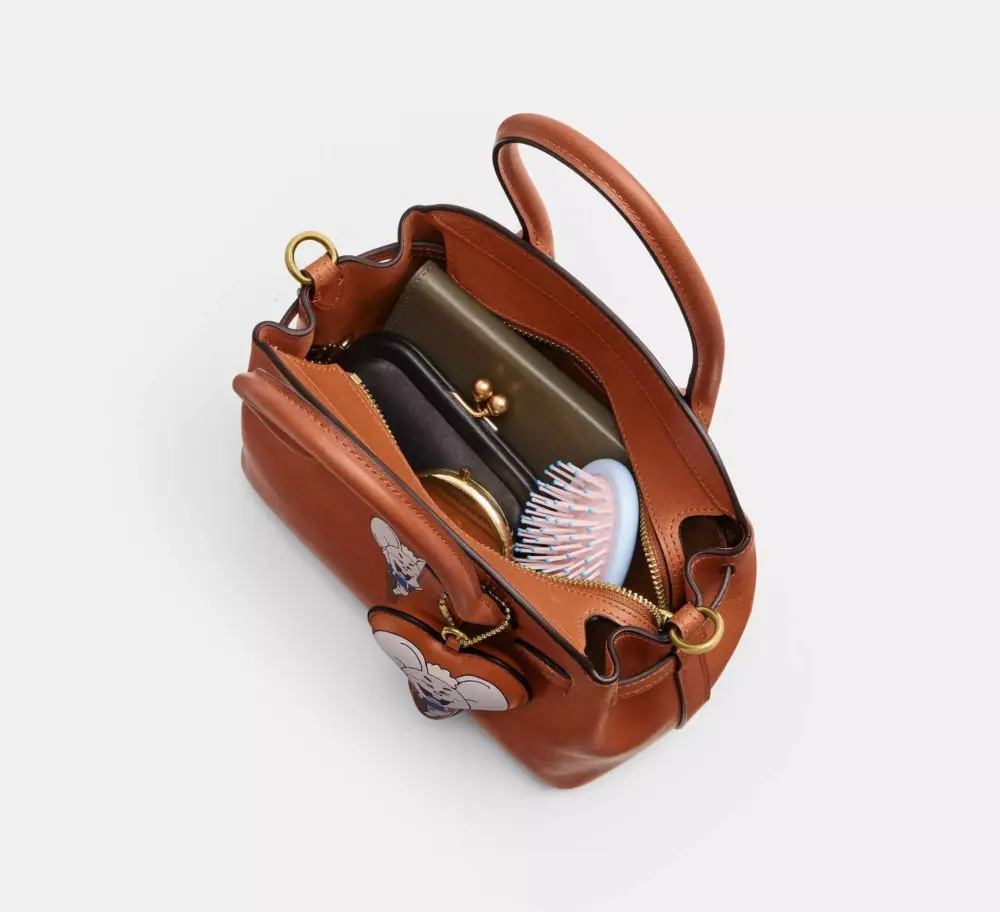 Túi Coach Brain Dead Empire Carryall Bag 21 'Brown' CEO11-B4YU1 - Ảnh 4