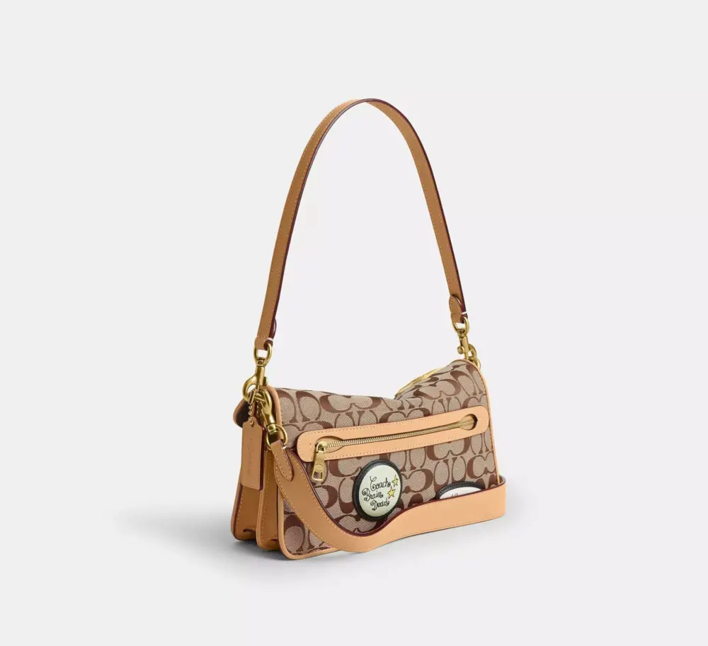 Alternative view of Túi Coach Brain Dead Soft Tabby Shoulder Bag 26 'Brass' CEO07-B4KH