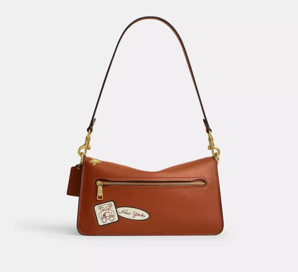 Túi Coach Brain Dead Soft Tabby Shoulder Bag 26 'Brown' CEO08-B4YU1 - Ảnh 3