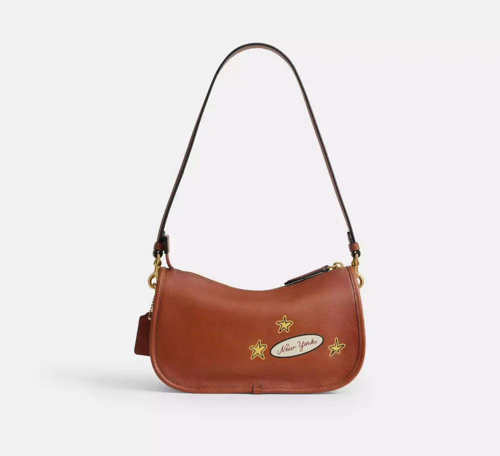 Túi Coach Brain Dead Waverly Bag 'Brown' CEV15-B4YU1 - Ảnh 3