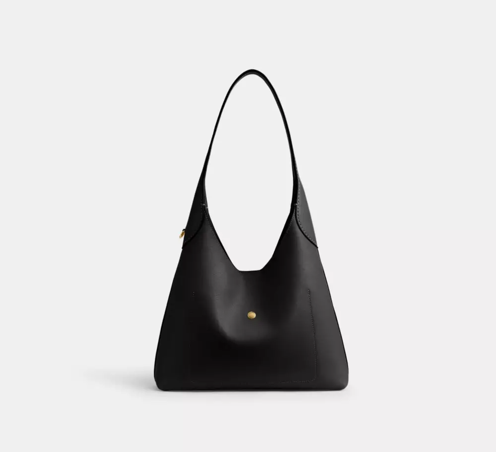 Túi Coach Brooklyn Shoulder Bag 28 'Black' CU068-B4BK - Ảnh 4