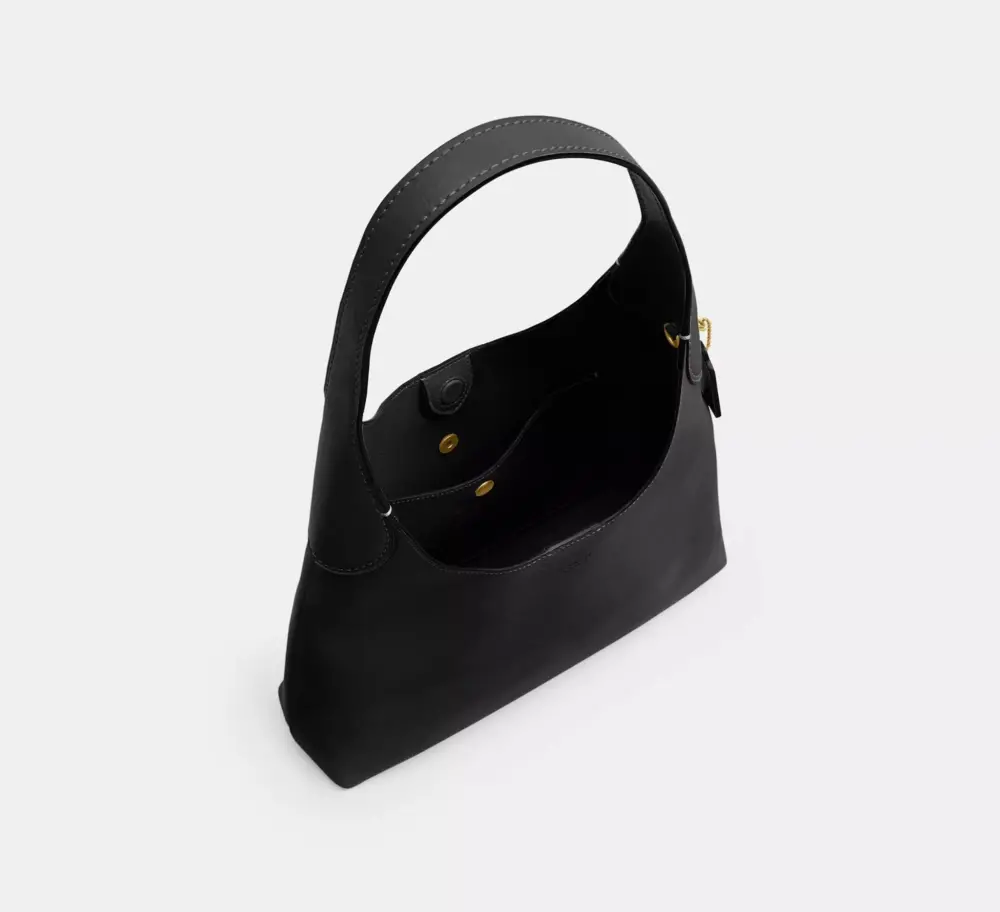 Túi Coach Brooklyn Shoulder Bag 28 'Black' CU068-B4BK - Ảnh 5