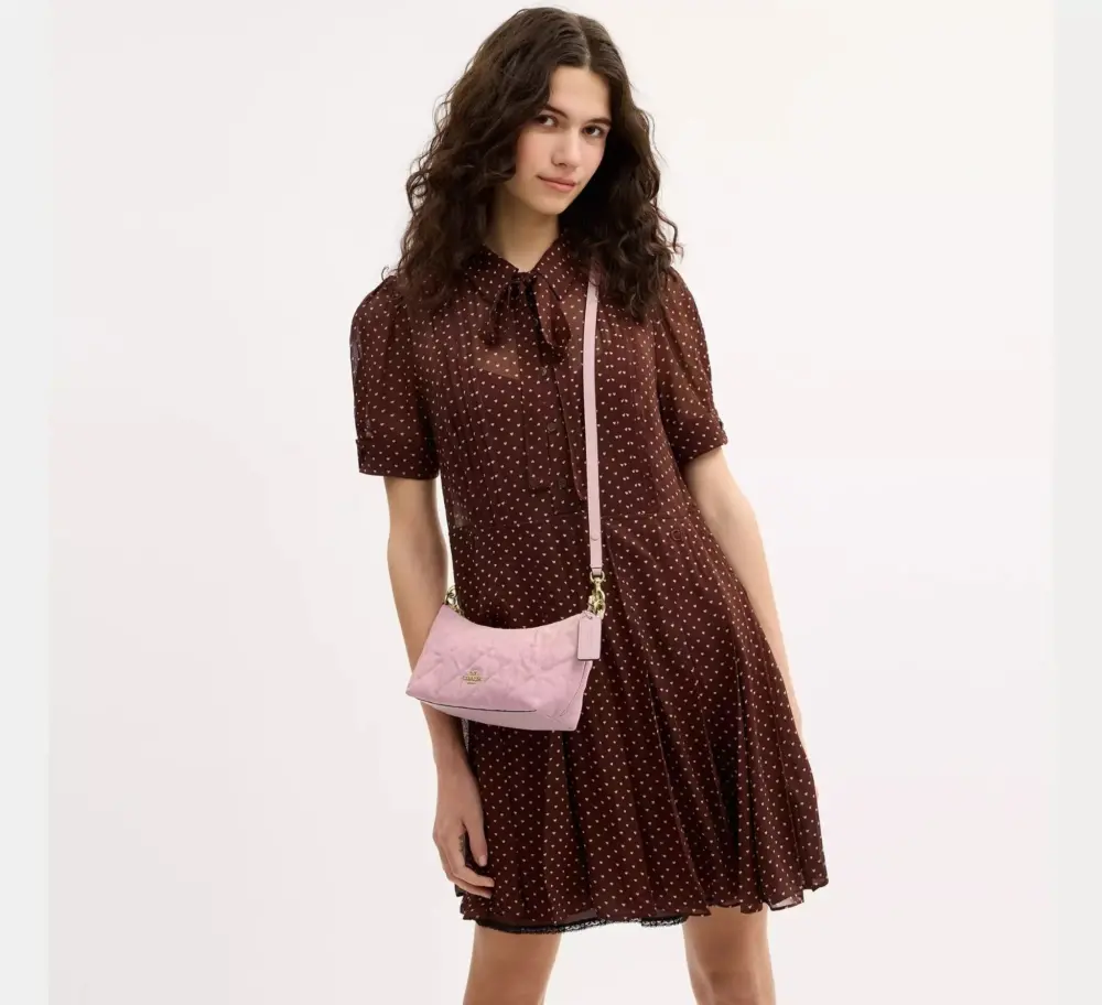 Túi Coach Caitlin Shoulder Bag 'Pink' CEQ62-IMNH1 - Ảnh 5