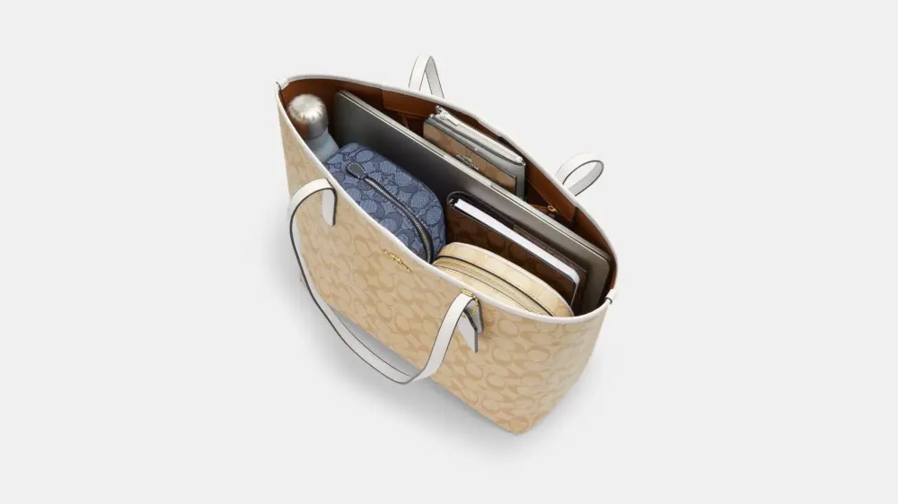 Túi Coach City Tote 'Tan' 5696-IMNLJ - Ảnh 4