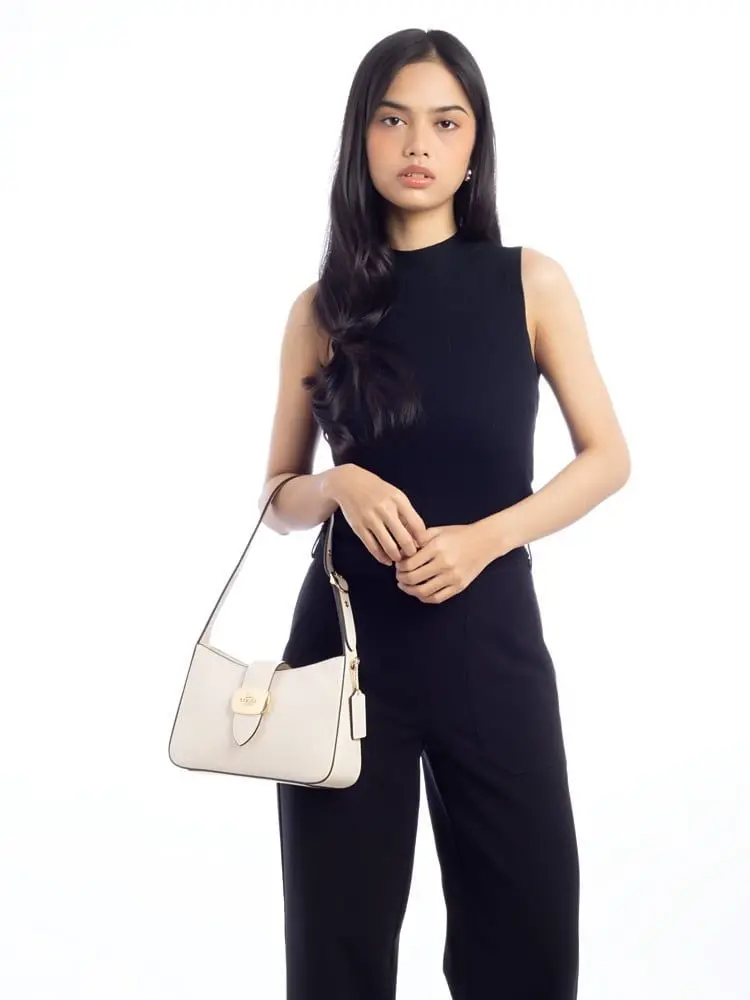 Alternative view of Túi Coach Eliza Shoulder Bag 'Chalk' CAA93-IMCHK