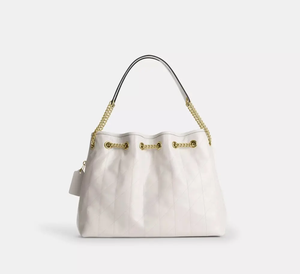 Túi Coach Evelyn Shoulder Bag 'Chalk' CES33-IMCHK - Ảnh 3