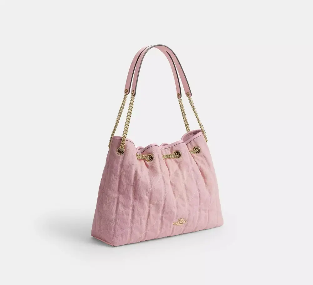 Túi Coach Evelyn Shoulder Bag 'Pink' CER79-IMNH1 - Ảnh 4