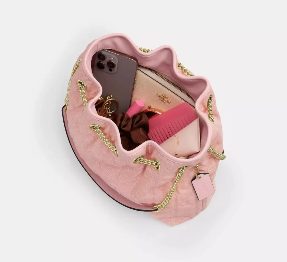 Túi Coach Evelyn Shoulder Bag 'Pink' CER79-IMNH1 - Ảnh 3