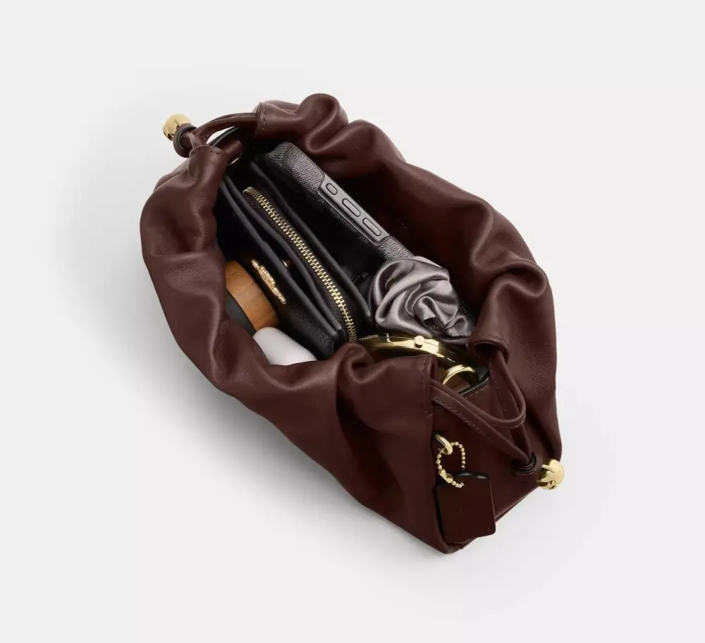 Túi Coach Faye Shoulder Bag 'Maple' CV529-IMMPL - Ảnh 2