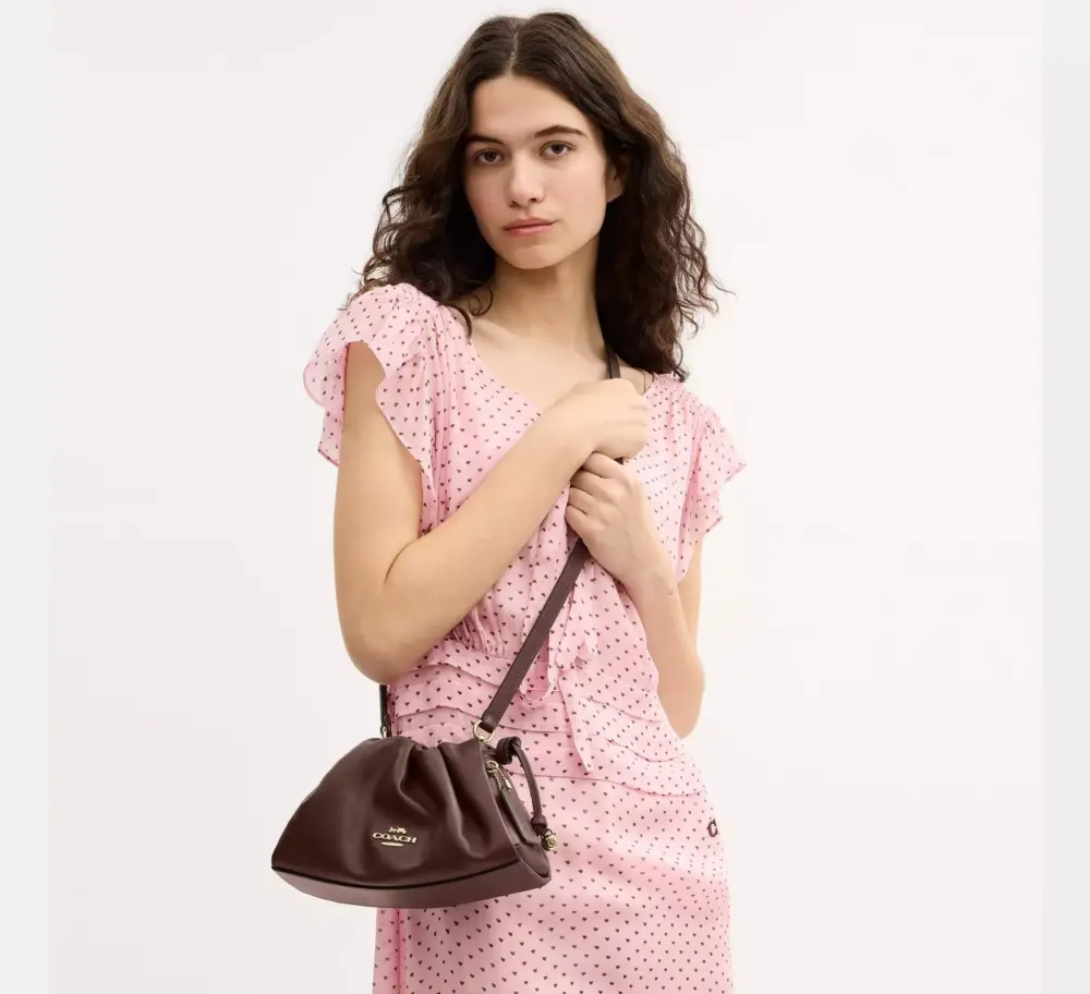 Túi Coach Faye Shoulder Bag 'Maple' CV529-IMMPL - Ảnh 5