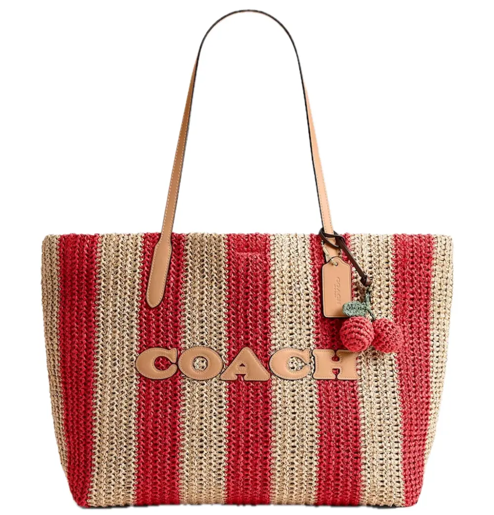 Túi Coach Large City Tote Bag 'Tan Red' CER29-IMZ1Y