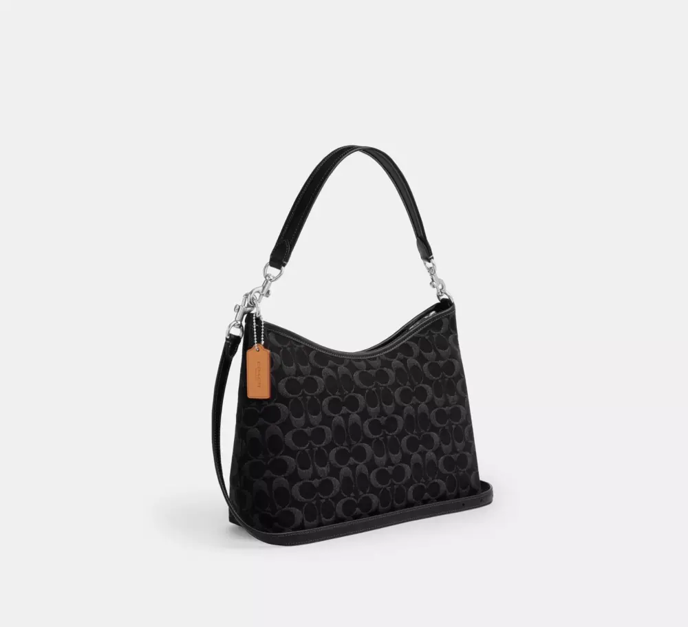 Alternative view of Túi Coach Laurel Shoulder Bag 'Black' CDE44-SVBK