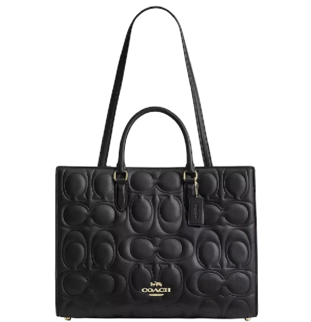 Túi Coach Maggie Tote Bag 'Black' CY672-IMBLK