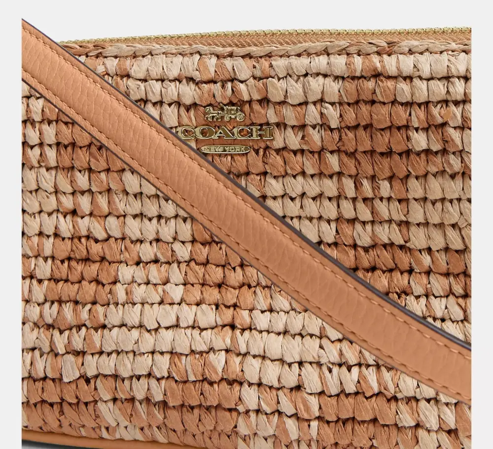Túi Coach Nolita 19 With Gingham Print 'Tan' CEN00-IMTN2 - Ảnh 2