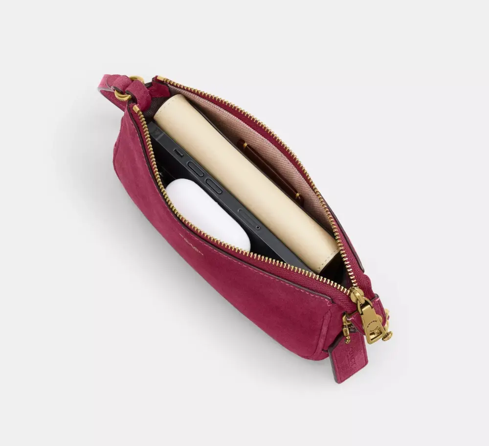 Túi Coach Plaza Bag 'Dark Fuchsia' CER64-B4PGB - Ảnh 4