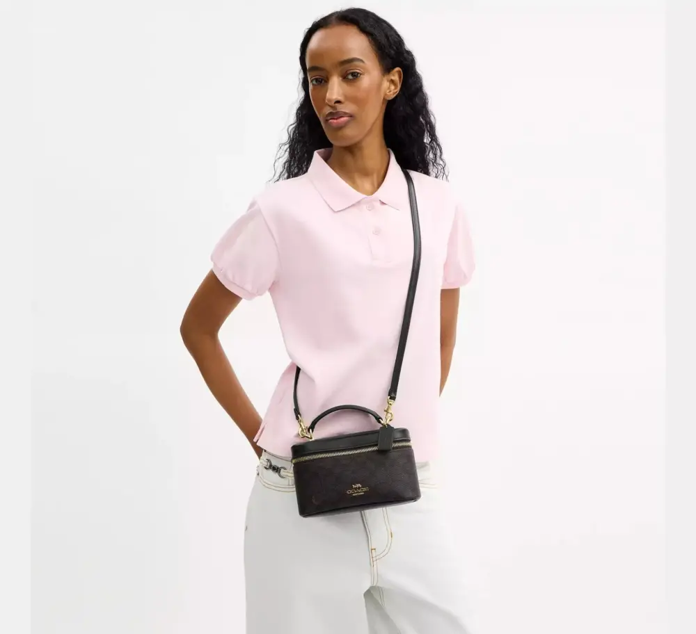 Túi Coach Rainer Crossbody Bag 18 'Walnut' CEO23-IMXAQ - Ảnh 5