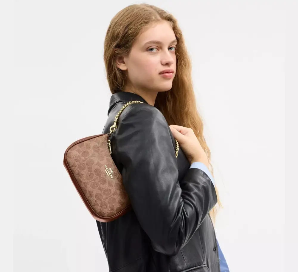 Túi Coach Teri Mini Crossbody Bag 'Tan' CW323-IMXHE - Ảnh 4
