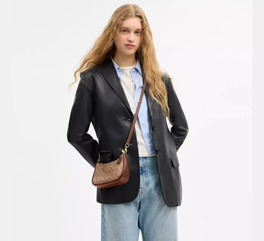 Túi Coach Teri Mini Crossbody Bag 'Tan' CW323-IMXHE - Ảnh 5