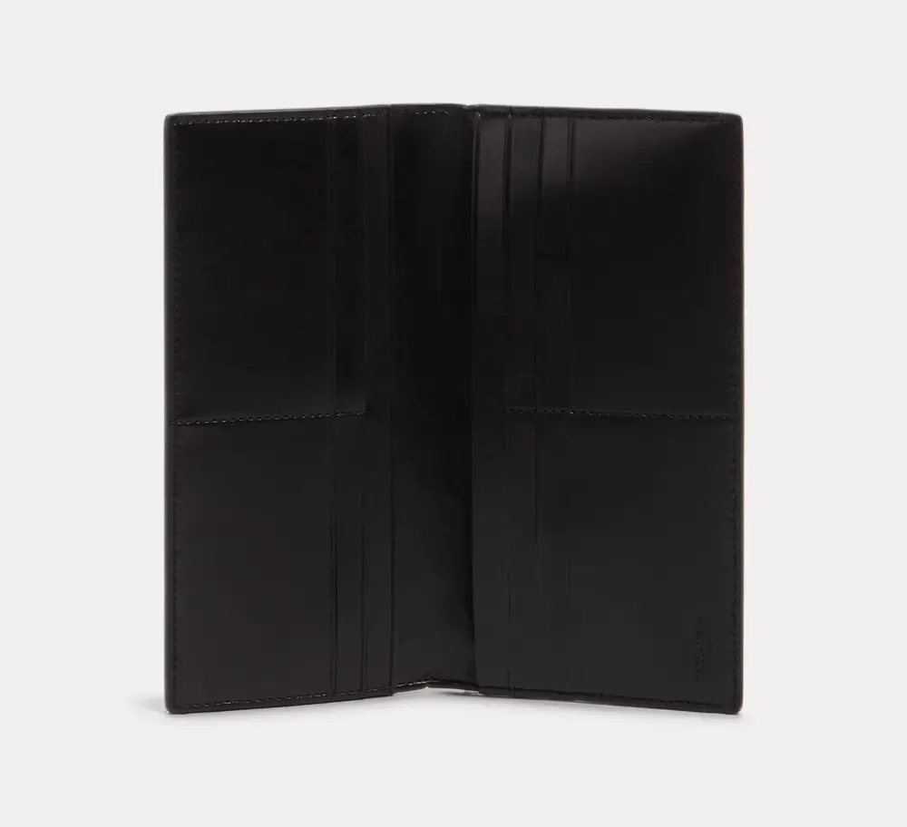 Alternative view of Ví Coach Breast Pocket Wallet Signature 'Black' 91635-QBLWO