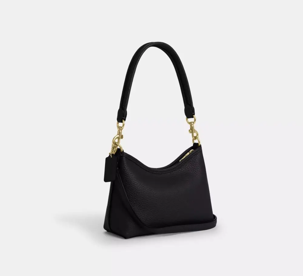 Túi Coach Laurel Small Shoulder Bag 'Black' CBH16-IMBLK - Ảnh 4