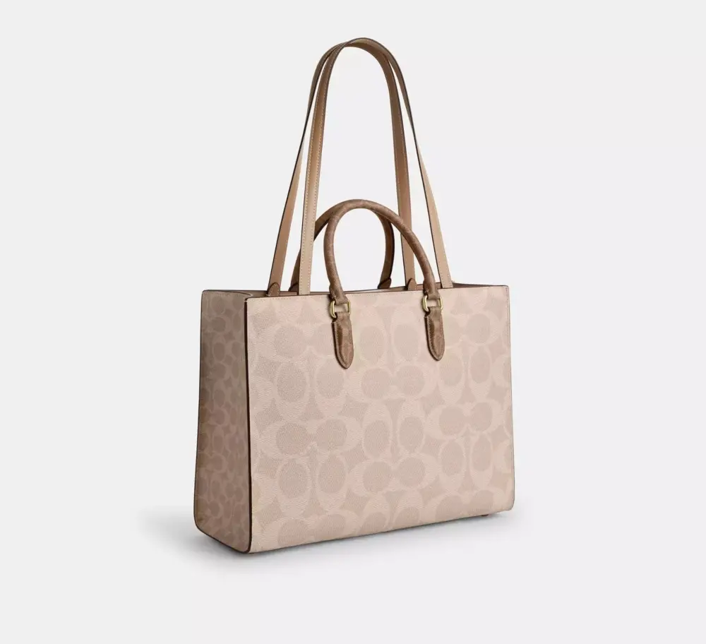 Túi Coach Maggie Tote Bag 'Tan' CY677-IMXI9 - Ảnh 3