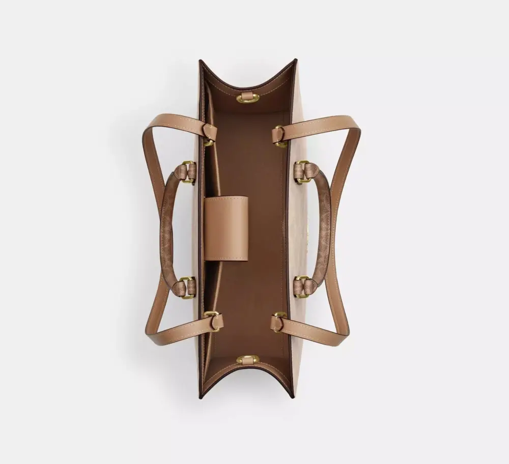 Alternative view of Túi Coach Maggie Tote Bag 'Tan' CY677-IMXI9