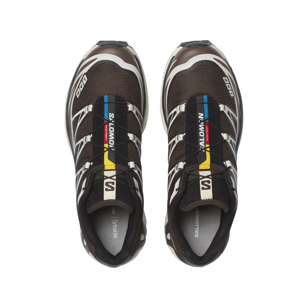 Giày Salomon XT-6 'Black Coffee' L47866100 - Ảnh 4