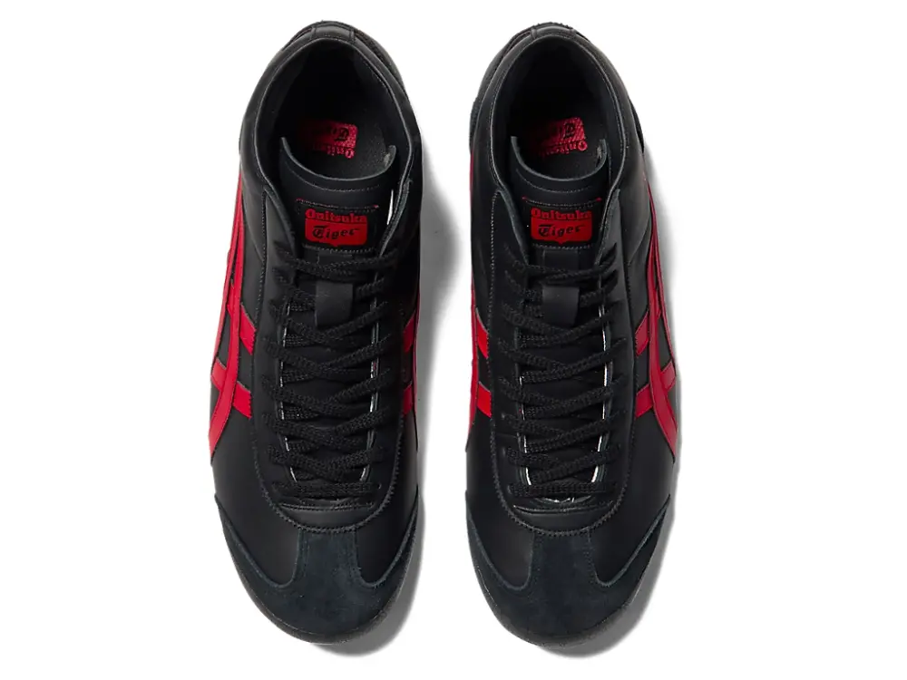Alternative view of Giày Onitsuka Tiger Mexico Mid Runner ‘Black Red’ 1183B577-001