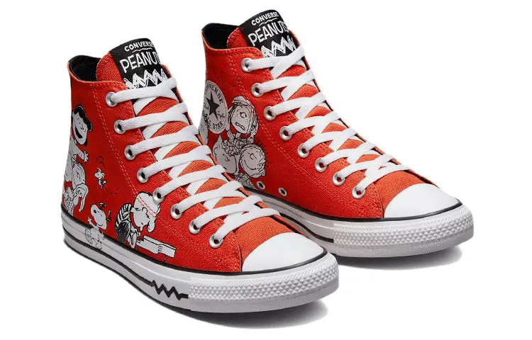 Giày Converse x Peanuts Chuck Taylor All Star 'Red White Black' A02573C - Ảnh 3