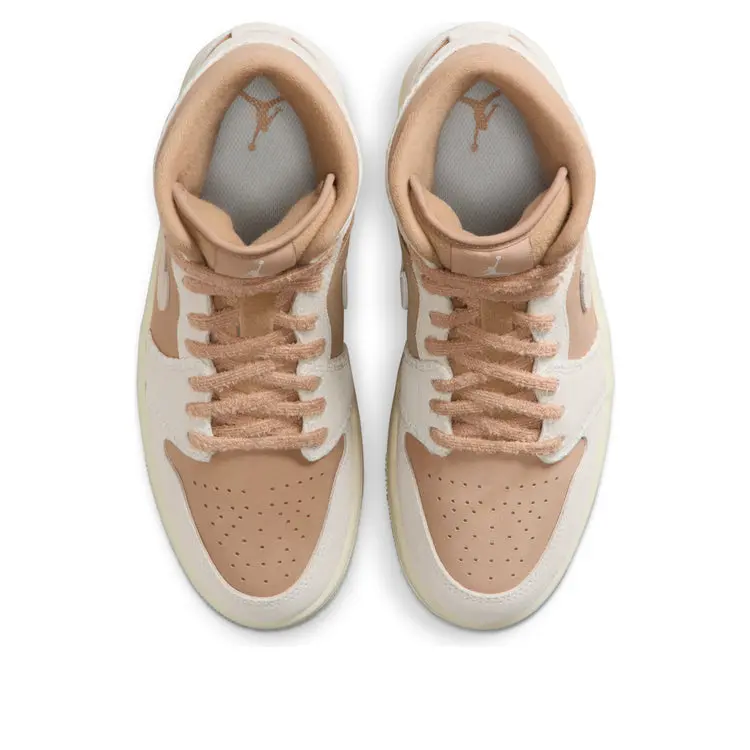 Giày Nike Air Jordan 1 Mid SE 'Hemp' HV4269-200 - Ảnh 2