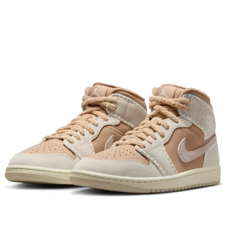 Giày Nike Air Jordan 1 Mid SE 'Hemp' HV4269-200 - Ảnh 3