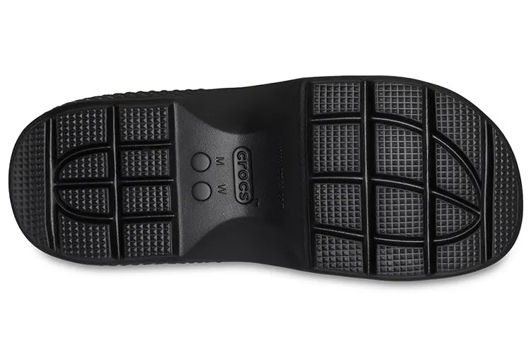 Dép Crocs Stomp 'Black' 209346-001 - Ảnh 4