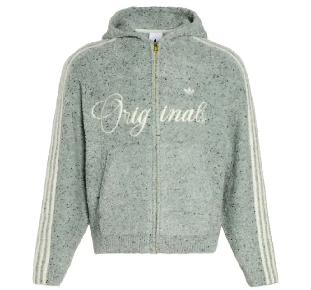 Áo adidas-Crafted Jacket Hoodie 'Linen Green' KT0717